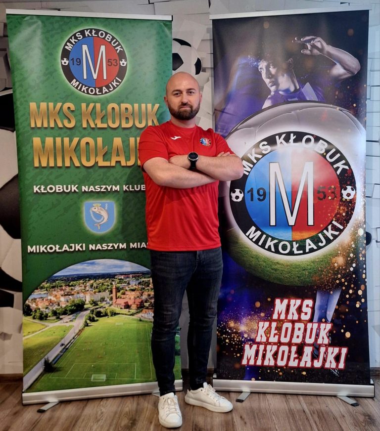 Kamil Pyczot trenerem Kłobuk Mikołajki!