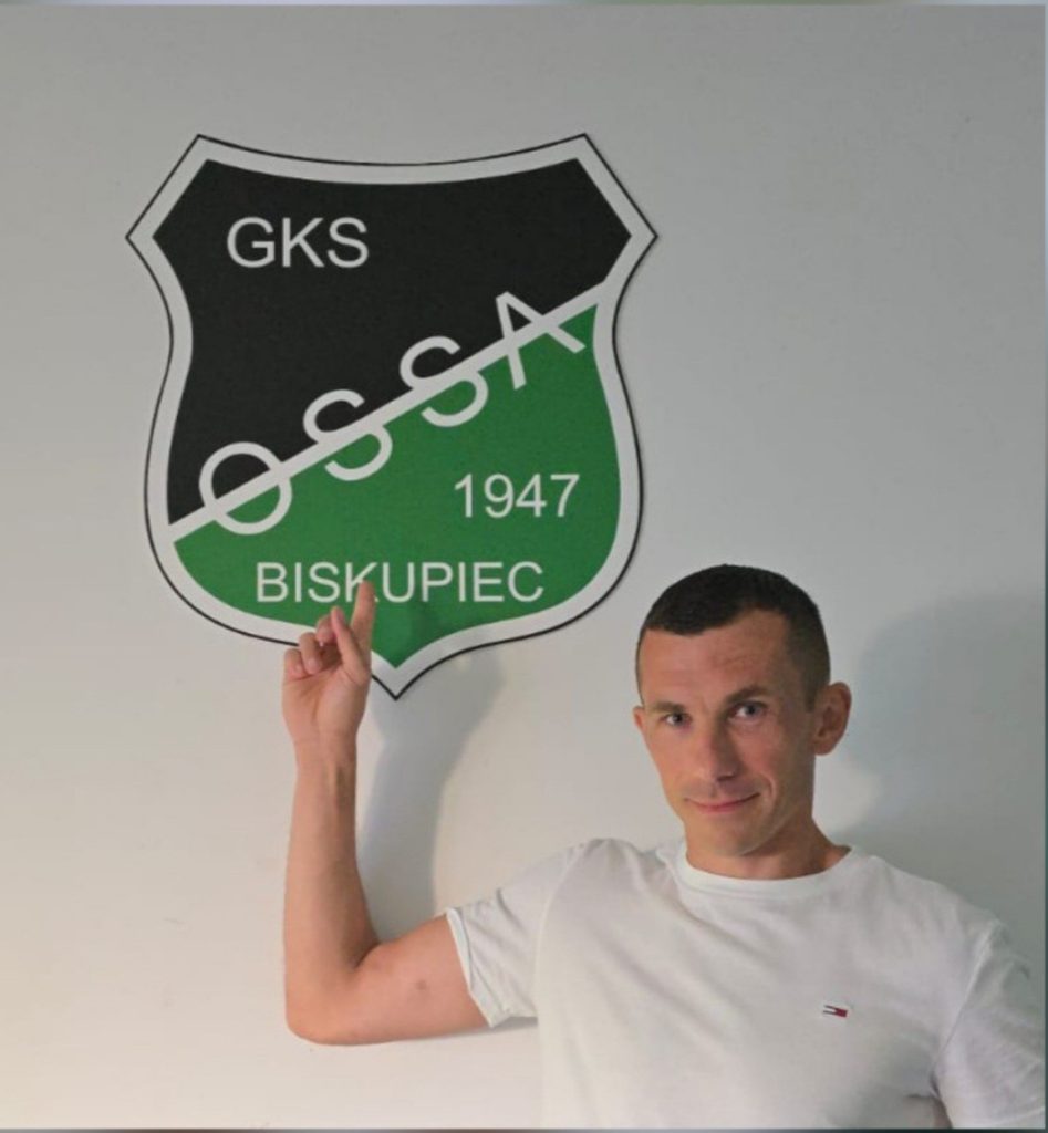 Piotr Kacperek trener Ossa Biskupiec