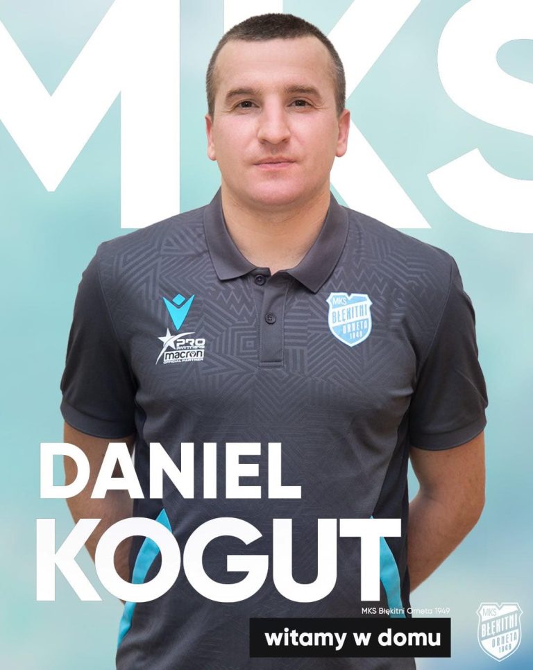 Daniel Kogut trenerem Błękitnych II Orneta