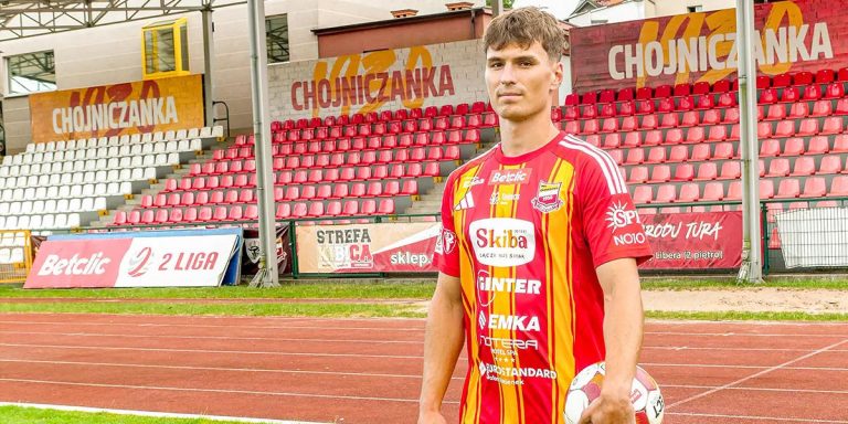 Hubert Sobol zawodnikiem Chojniczanki Chojnice