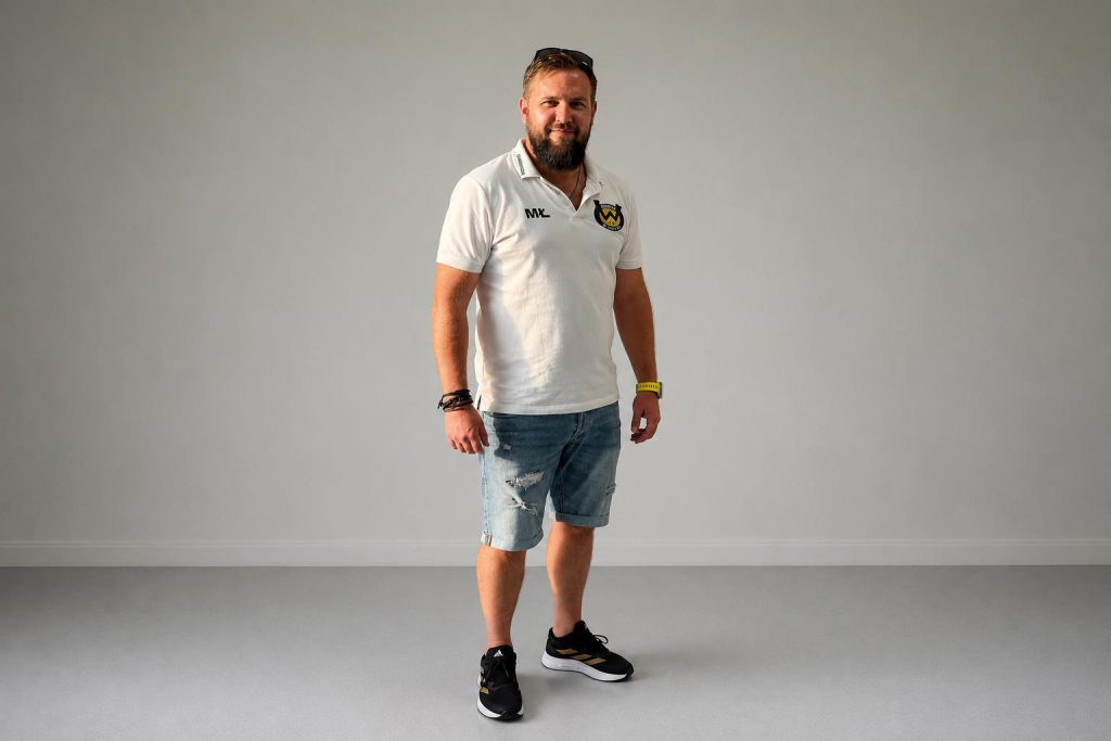 Marcin Lazicki trener Omulew Wielbark